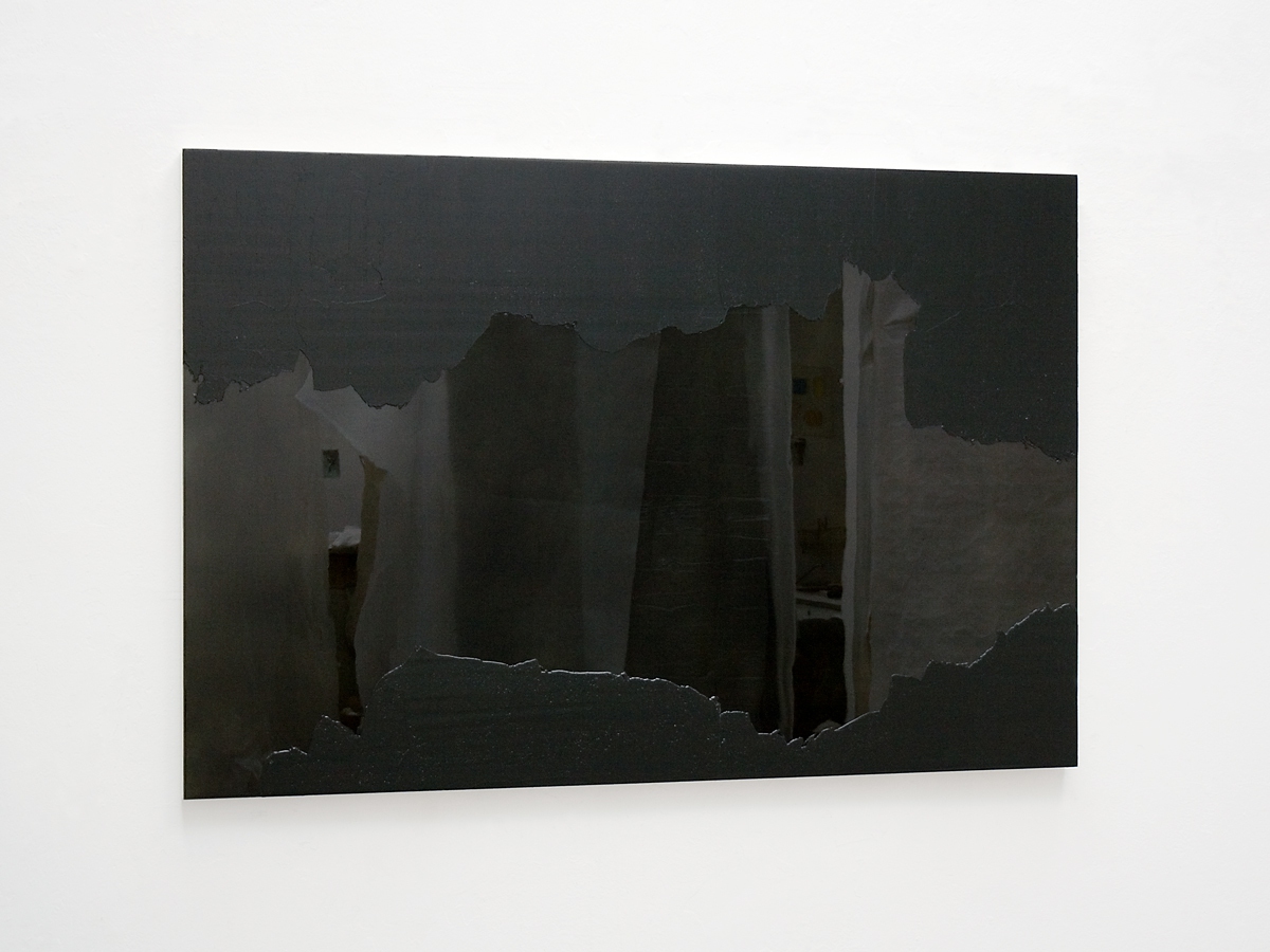 Raymund Kaiser, GRSCH-H2 (200213) 2013; Öl, Lack, HDF-Schichtplatte, 87 x 129 cm