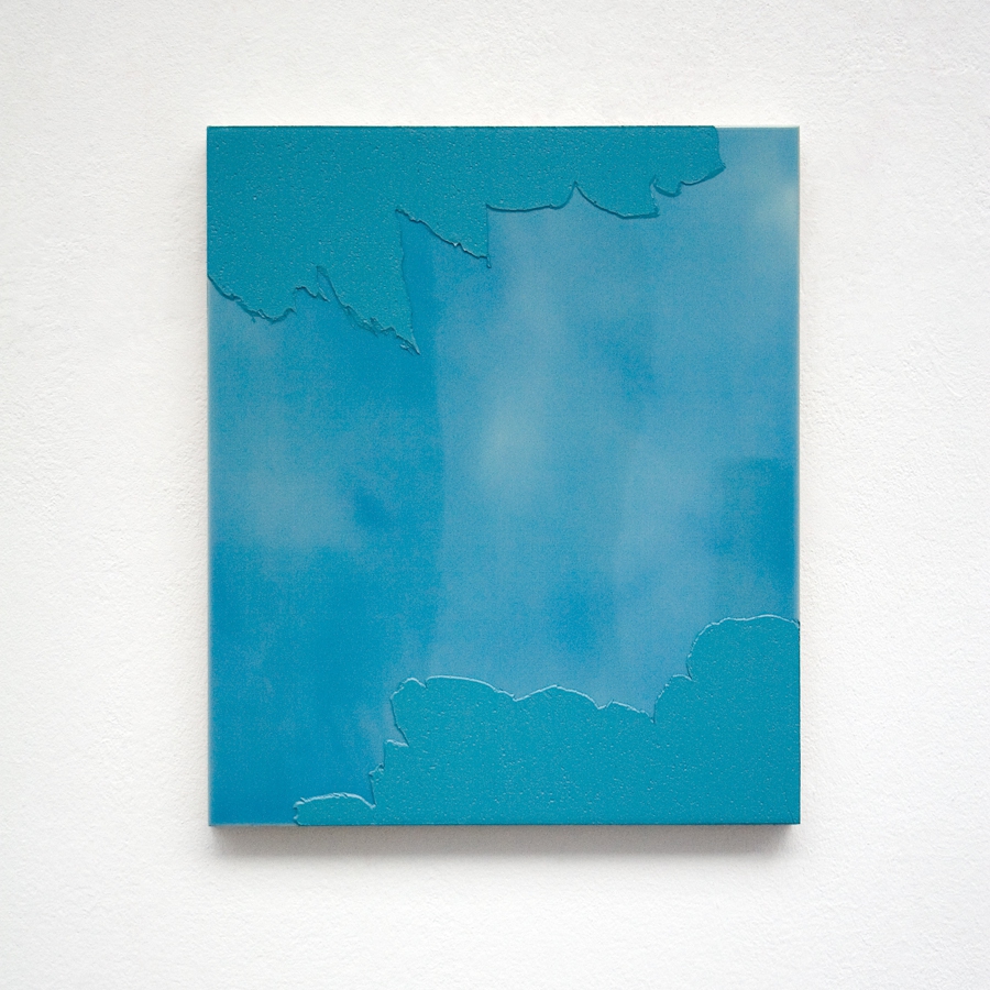 Raymund Kaiser, BLH-H9 (241213) 2013; Öl, Lack, MDF, 35 x 30 cm