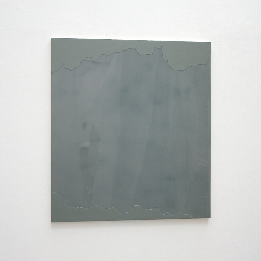 Raymund Kaiser, GR-H3 (190313) 2013; Öl, Lack, HDF-Schichtplatte, 100 x 90 cm