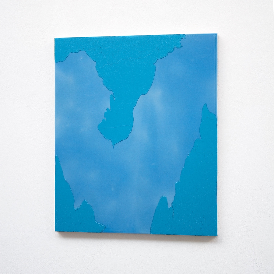 Raymund Kaiser, HBL-H1 (190213) 2013; Öl, Lack, MDF, 60 x 50 cm