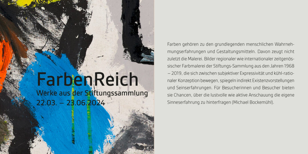FarbenReich, Dr. Carl Dörken Galerie, 2024